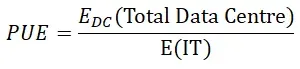 PUE formula