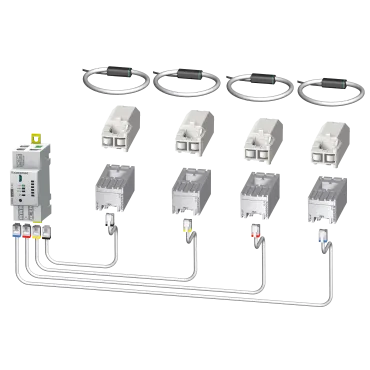 DIRIS Digiware Iac - Kakovost, nadzor in merjenje električne energije - EXPLODED_VIEW_EXT