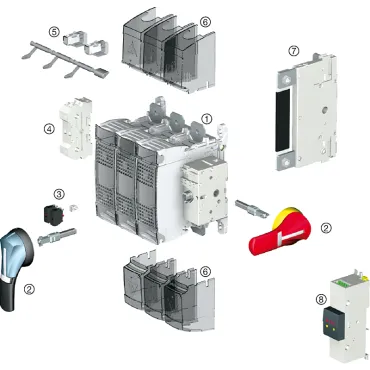FUSERBLOC uR - Zaščita, prenos in distribucija napajanja - EXPLODED_VIEW_EXT