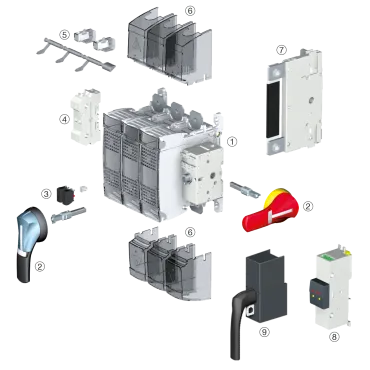 FUSERBLOC BS88 - Zaščita, prenos in distribucija napajanja - EXPLODED_VIEW_EXT