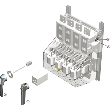 Varovalčni ločilnik SIDERMAT - Zaščita, prenos in distribucija napajanja - EXPLODED_VIEW_EXT